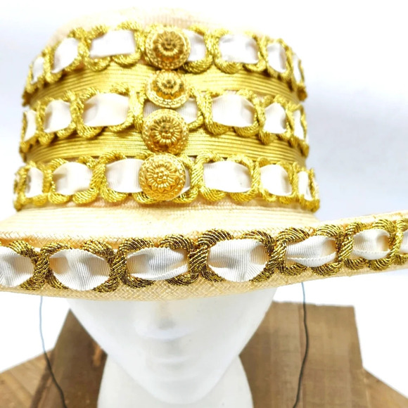 Vintage Whittail & Shon Wide Brim Hat - Picture 2 of 7